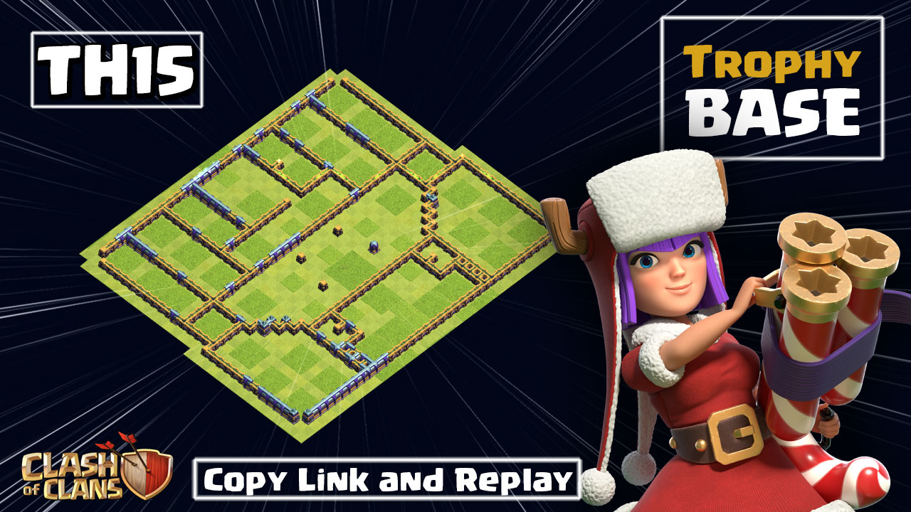 Base TH15 Leo Rank 5k7 5k8 Huyền Thoại Clash of clans